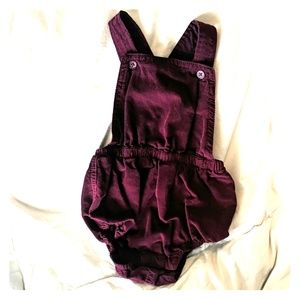 Corduroy romper